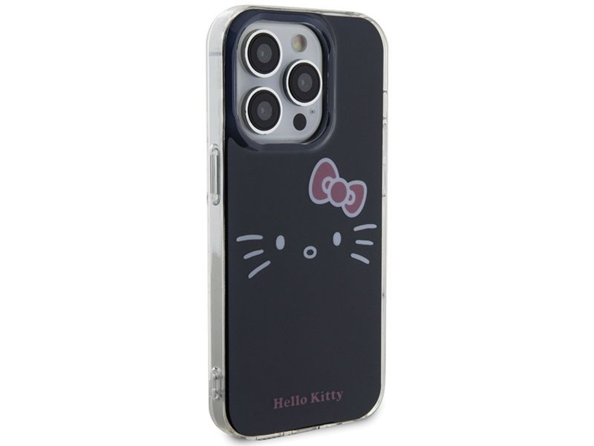 Capa Hello Kitty IML Kitty Face para iPhone 14 Pro Max - preta