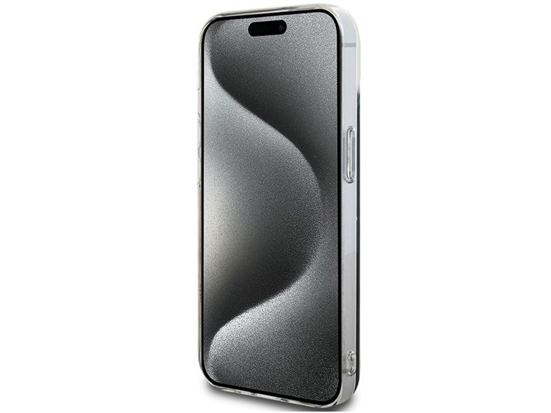 Capa Hello Kitty IML Kitty Face para iPhone 15 - preta