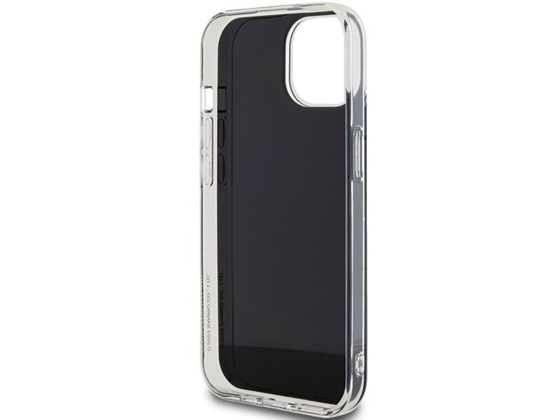 Capa Hello Kitty IML Kitty Face para iPhone 15 - preta