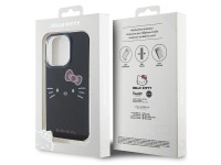 Capa Hello Kitty IML Kitty Face para iPhone 15 Pro - preta Capa Hello Kitty IML Kitty Face para iPhone 15 Pro - preta
