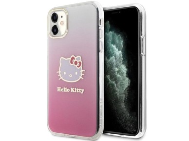 Hello Kitty IML Gradient Electrop Kitty Head Case for iPhone 11 / Xr - Pink Hello Kitty IML Gradient Electrop Kitty Head Case for iPhone 11 / Xr - Pink