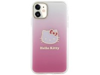 Funda Hello Kitty IML Gradient Electrop con cabeza de gatito para iPhone 11 / Xr - Rosa Funda Hello Kitty IML Gradient Electrop con cabeza de gatito para iPhone 11 / Xr - Rosa