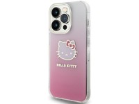 Funda Hello Kitty IML Gradient Electrop Kitty Head para iPhone 13 Pro / 13 - rosa Funda Hello Kitty IML Gradient Electrop Kitty Head para iPhone 13 Pro / 13 - rosa