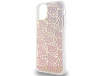 Capa Hello Kitty IML Gradient Electrop Crowded Kitty Head para iPhone 11 / Xr - Rosa Capa Hello Kitty IML Gradient Electrop Crowded Kitty Head para iPhone 11 / Xr - Rosa