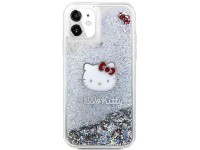 Hello Kitty Liquid Glitter Charms Kitty Head Case for iPhone 11 / Xr - Silver Hello Kitty Liquid Glitter Charms Kitty Head Case for iPhone 11 / Xr - Silver