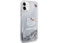 Hello Kitty Liquid Glitter Charms Kitty Head Case for iPhone 11 / Xr - Silver Hello Kitty Liquid Glitter Charms Kitty Head Case for iPhone 11 / Xr - Silver