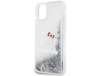 Hello Kitty Liquid Glitter Charms Kitty Head Case for iPhone 11 / Xr - Silver Hello Kitty Liquid Glitter Charms Kitty Head Case for iPhone 11 / Xr - Silver
