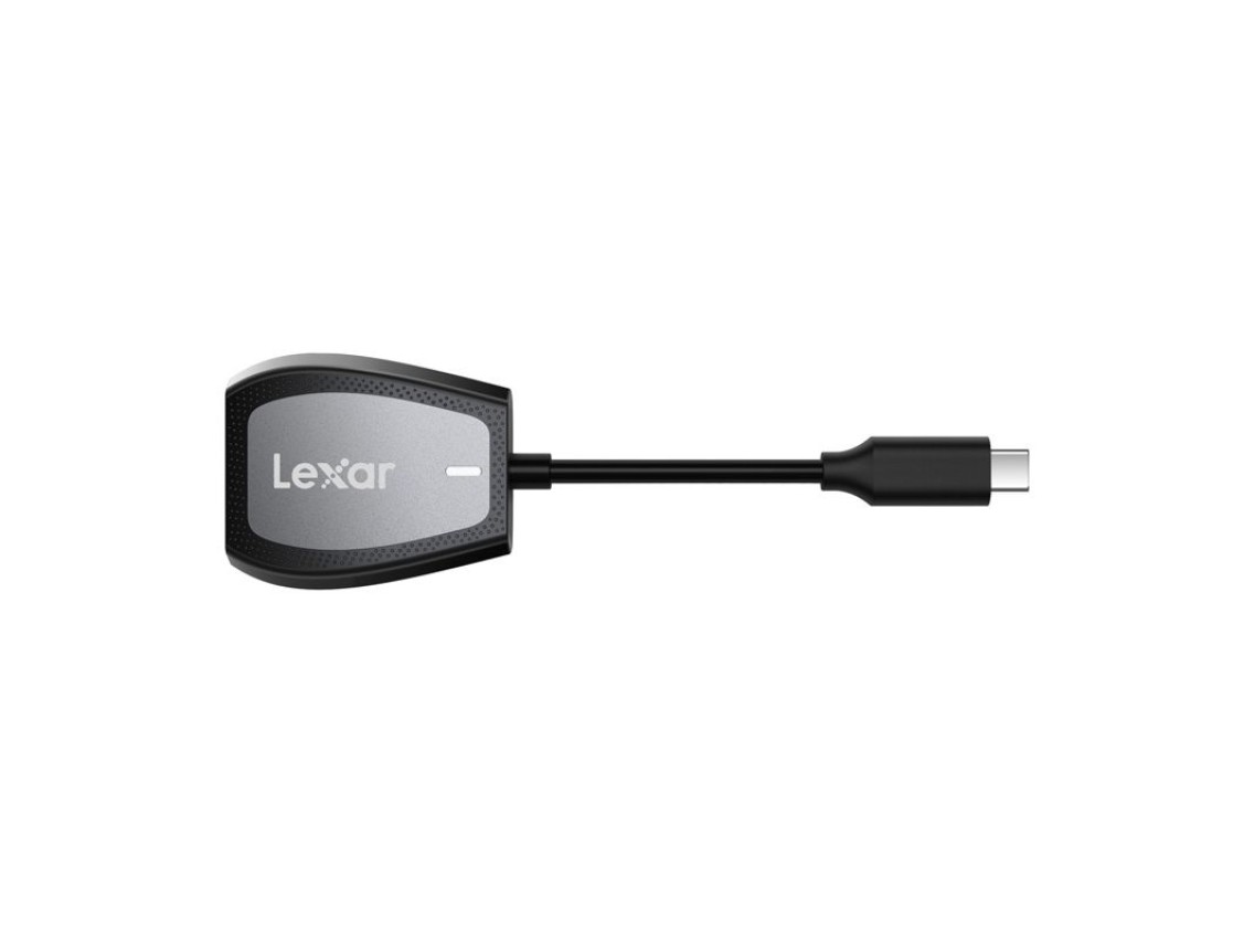 Leitor de cartão de memória Lexar Dual-Slot SD/microSD, USB-C
