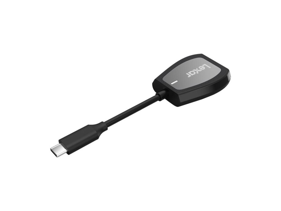 Leitor de cartão de memória Lexar Dual-Slot SD/microSD, USB-C
