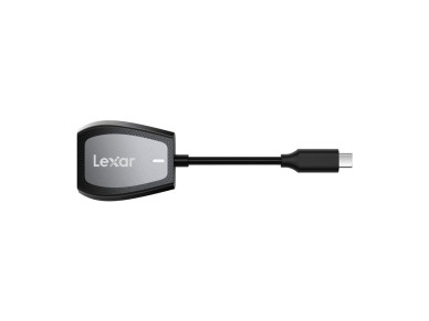 Leitor de cart�o de mem�ria Lexar Dual-Slot SD/microSD, USB-C