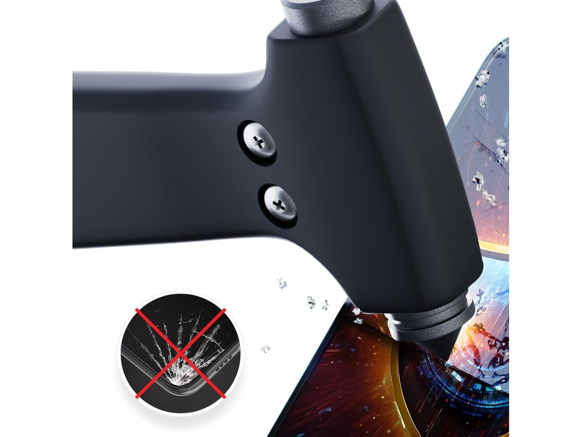Protector de pantalla de privacidad 3mk Silky Matt Privacy™ para Motorola Moto G87