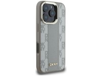 DKNY Checkered Pattern Magsafe iPhone 16 Pro Case - Beige