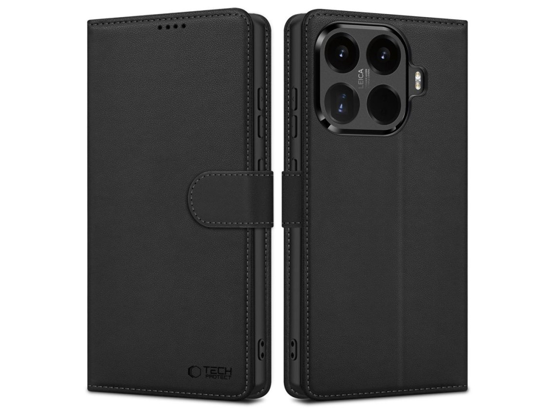 Capa carteira Tech-Protect para Xiaomi 17T Pro - Preta