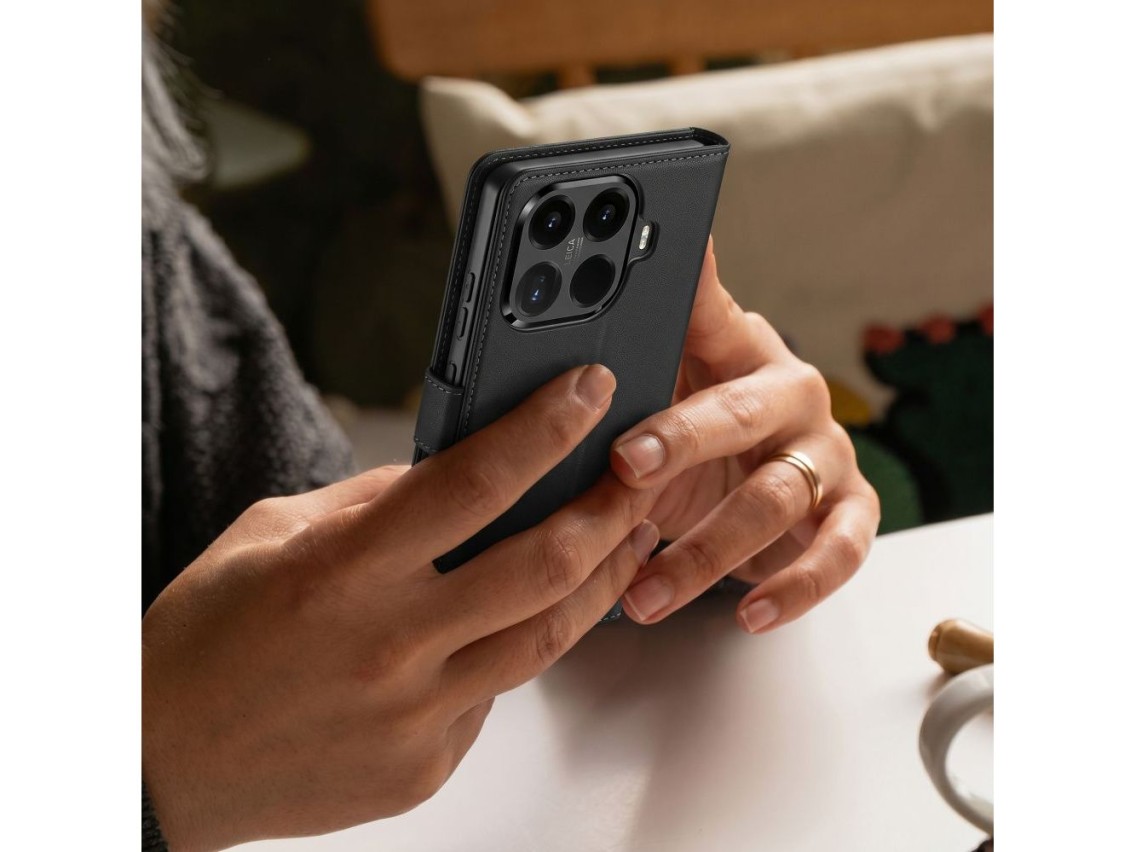 Capa carteira Tech-Protect para Xiaomi 17T Pro - Preta