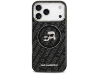 Funda MagSafe Karl Lagerfeld IML Glitter Karl&Choupette Heads para iPhone 17 Pro Max - Negra Funda MagSafe Karl Lagerfeld IML Glitter Karl&Choupette Heads para iPhone 17 Pro Max - Negra