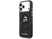 Funda MagSafe Karl Lagerfeld IML Glitter Karl&Choupette Heads para iPhone 17 Pro Max - Negra Funda MagSafe Karl Lagerfeld IML Glitter Karl&Choupette Heads para iPhone 17 Pro Max - Negra