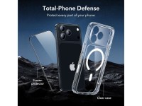 ESR Classic Hybrid MagSafe + Tempered Glass Set for iPhone 17 Pro - Clear ESR Classic Hybrid MagSafe + Tempered Glass Set for iPhone 17 Pro - Clear