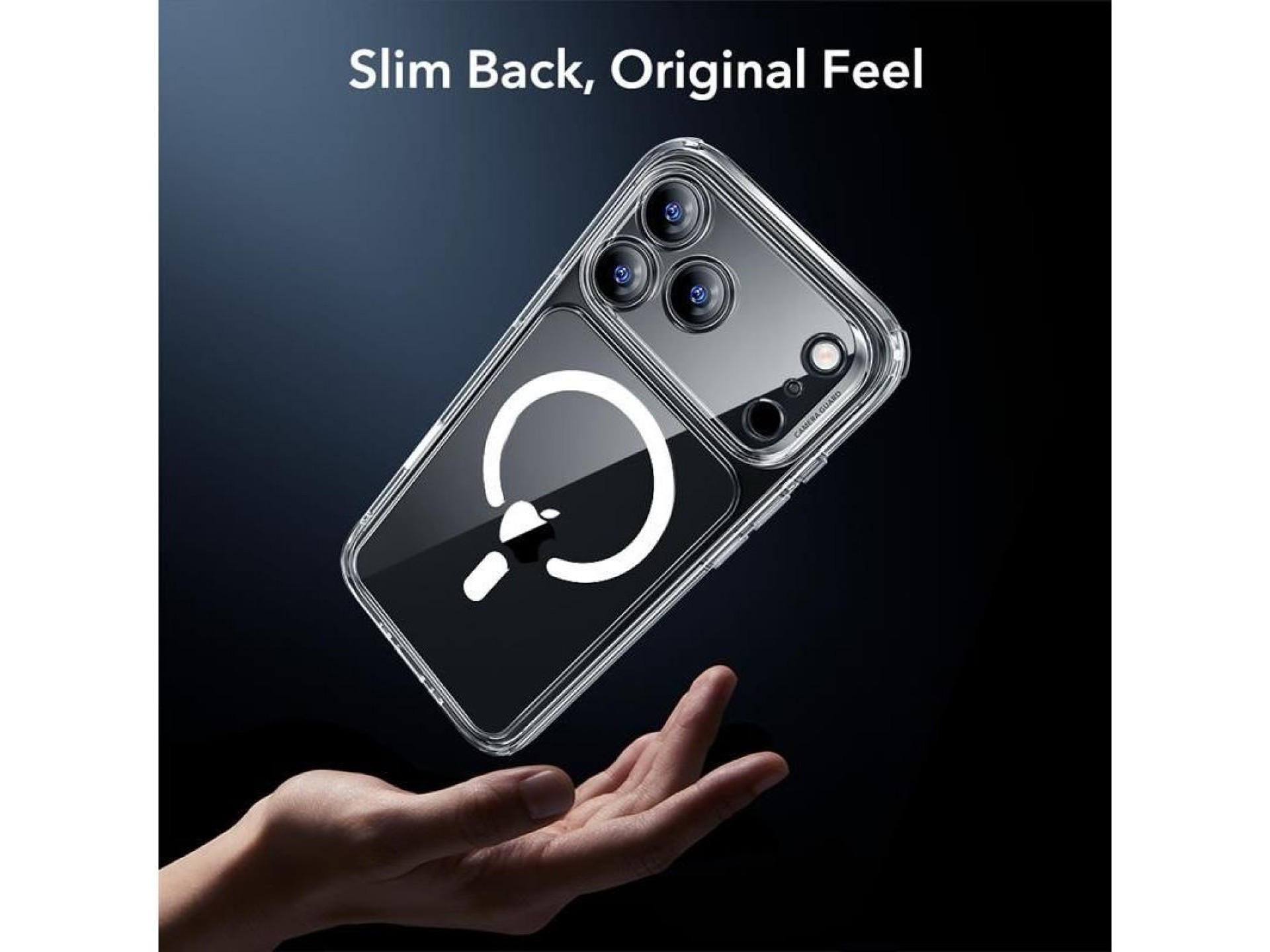 ESR Classic Hybrid MagSafe + Tempered Glass Set for iPhone 17 Pro - Clear