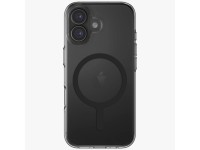 Capa de carregamento Uniq Clario Magclick para iPhone 17 - Preta Capa de carregamento Uniq Clario Magclick para iPhone 17 - Preta