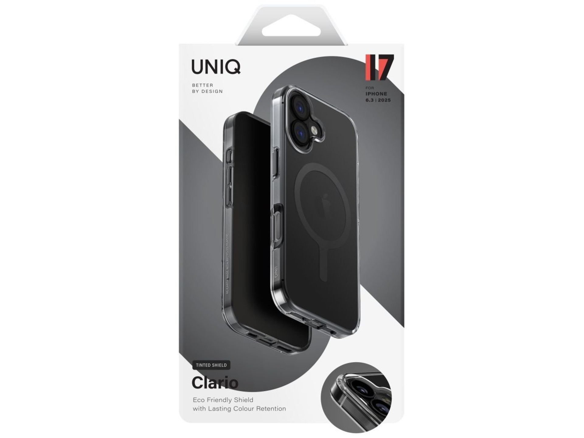 Uniq Clario Magclick Charging Case for iPhone 17 - Black