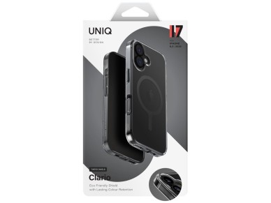 Uniq Clario Magclick Charging Case for iPhone 17 - Black Uniq Clario Magclick Charging Case for iPhone 17 - Black