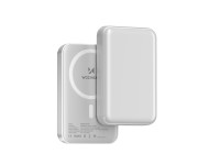 Wozinsky WRW349YWS 10000 mAh Magnetic Power Bank - White