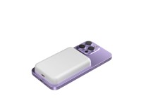 Wozinsky WRW349YWS 10000 mAh Magnetic Power Bank - White