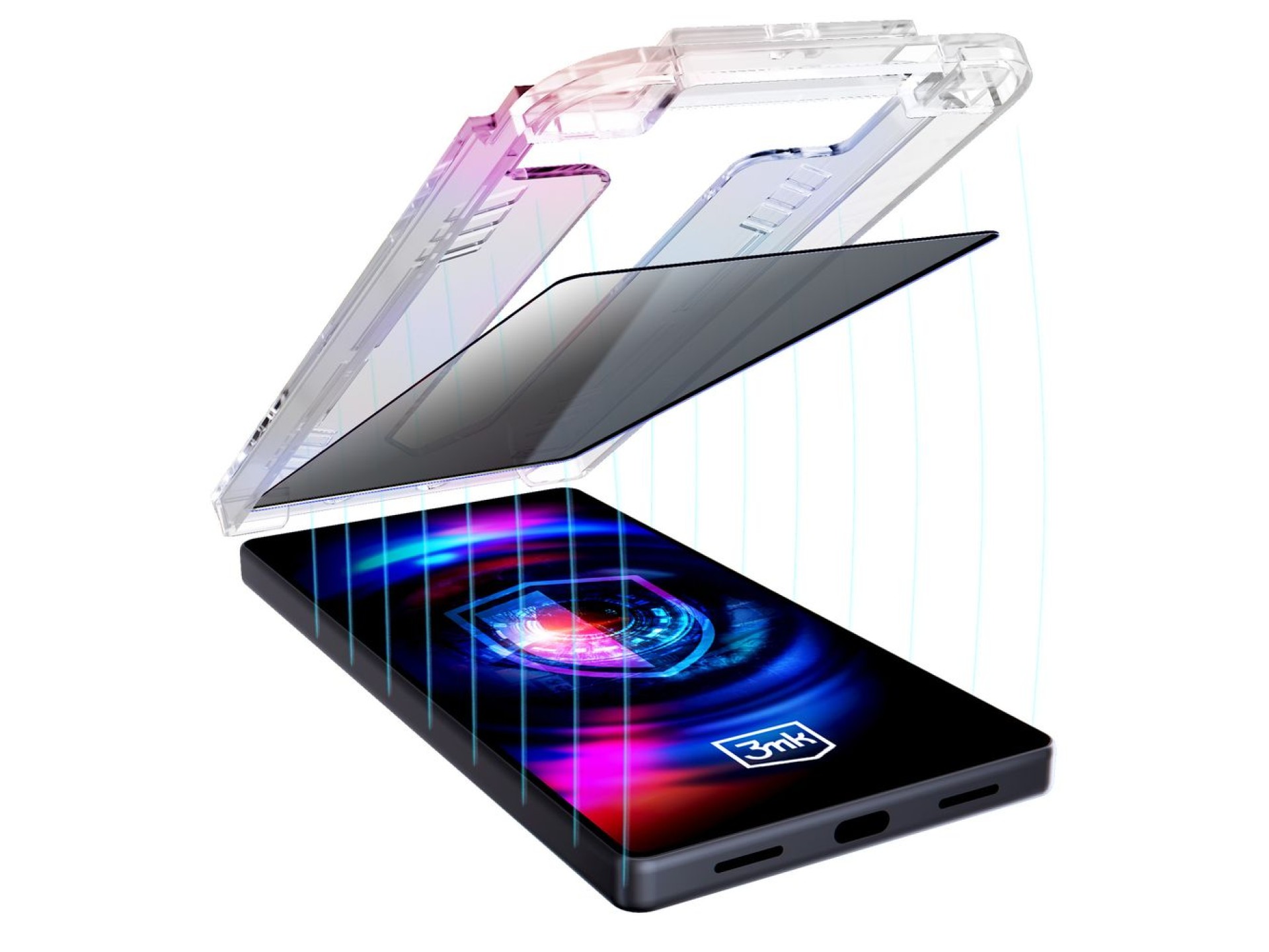 Cristal de privacidad 3mk Hardglass Max para Samsung Galaxy S26