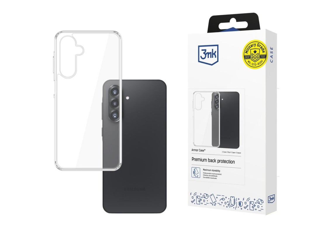 3mk Armor Case for Samsung Galaxy A27 5G - Transparent