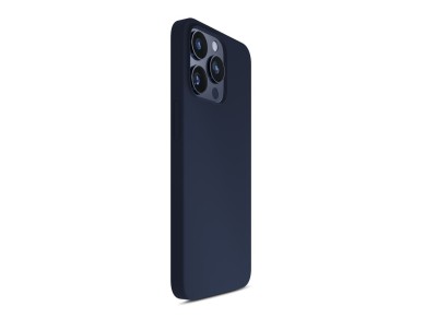 3mk Silicone Case for iPhone 15 Pro Max - Navy Blue 3mk Silicone Case for iPhone 15 Pro Max - Navy Blue