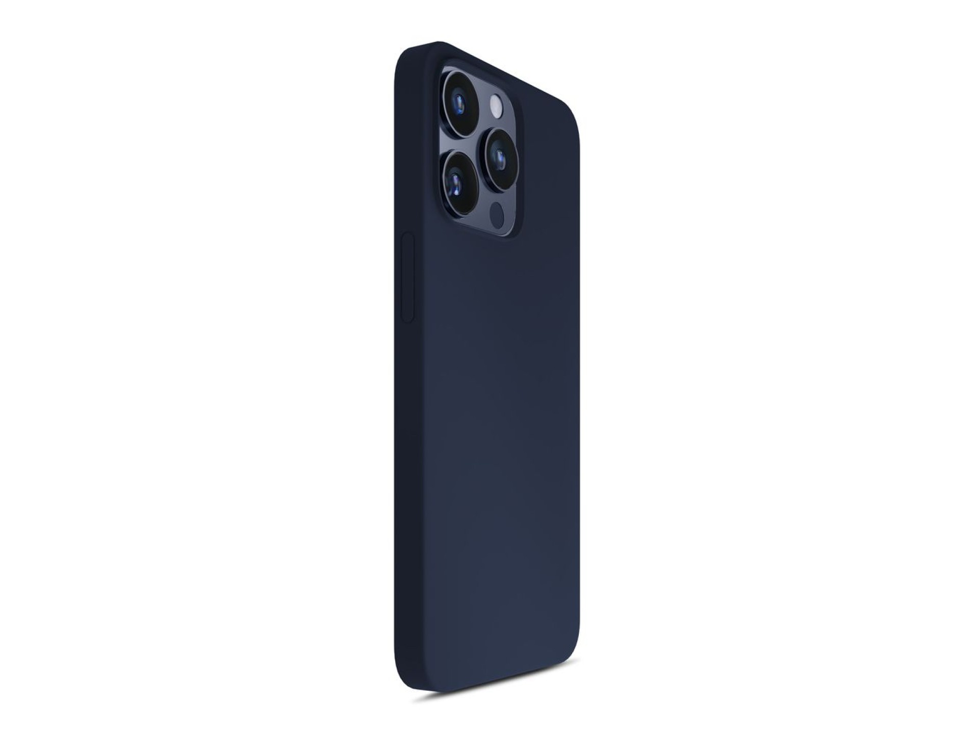 3mk Silicone Case for iPhone 15 Pro Max - Navy Blue