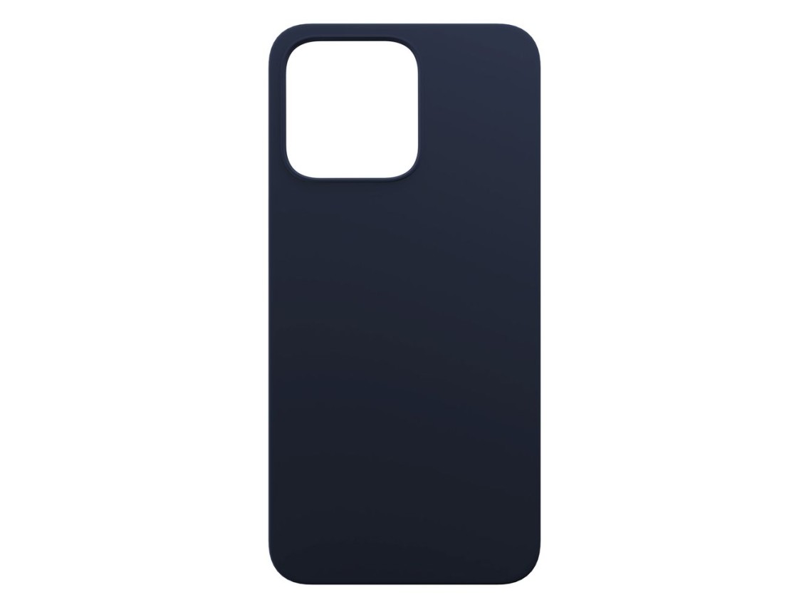 Funda de silicona 3mk para iPhone 15 Pro Max - Azul marino