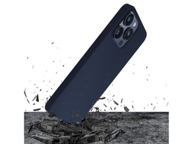 3mk Silicone Case for iPhone 15 Pro Max - Navy Blue 3mk Silicone Case for iPhone 15 Pro Max - Navy Blue