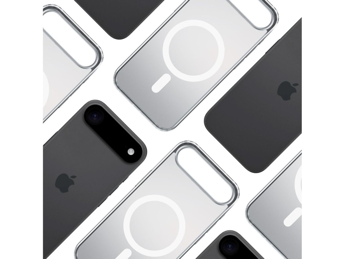Funda MagCase Frosty de 3mk para iPhone 17 Air - Blanca