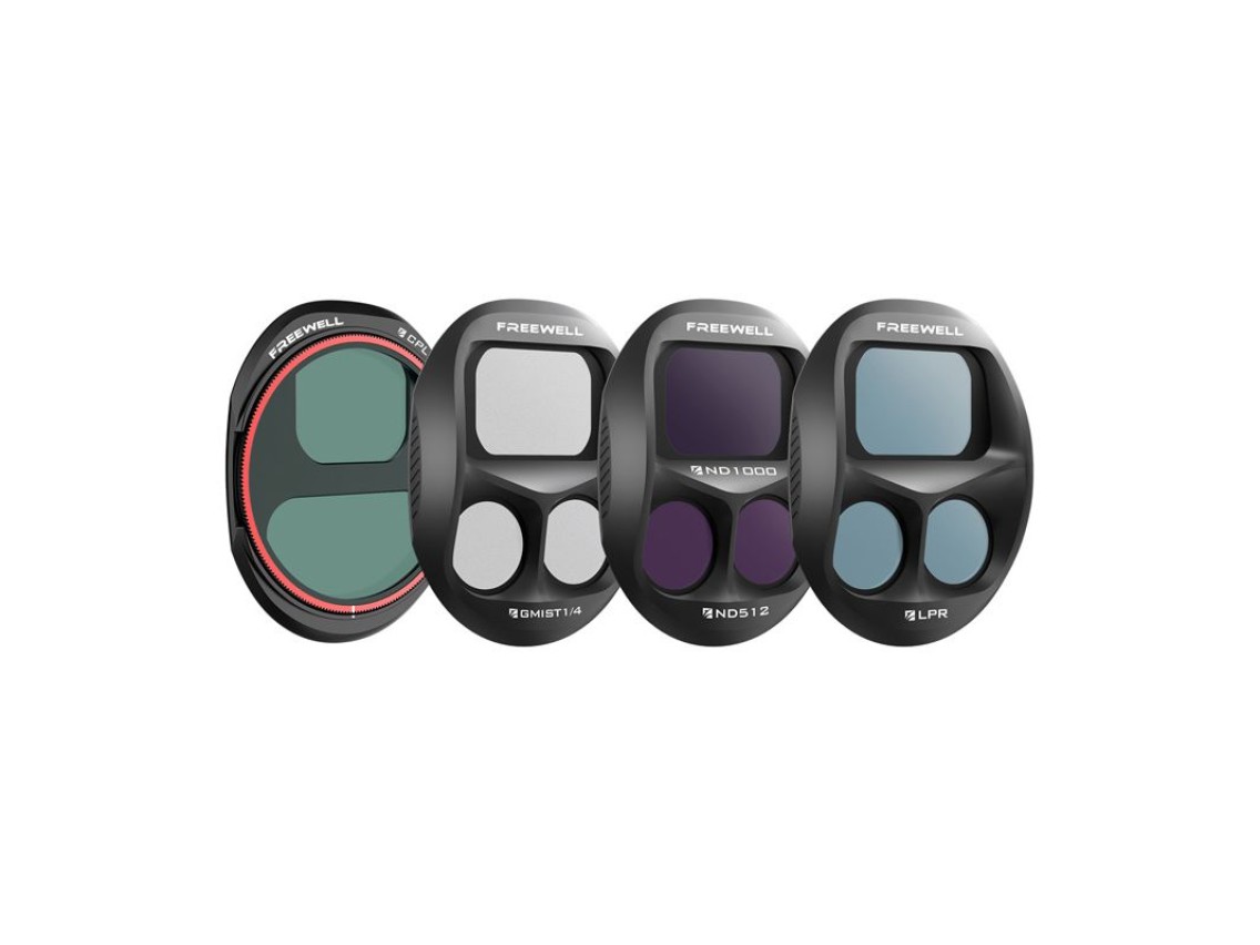 Conjunto de filtros FREEWELL para DJI Mavic 4 Pro Everyday (4 peças)