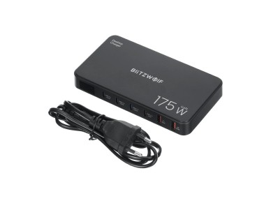 Blitzwolf BW-S30 6-in-1 Charging Station 4xUSB-C + 2xUSB 175W Blitzwolf BW-S30 6-in-1 Charging Station 4xUSB-C + 2xUSB 175W