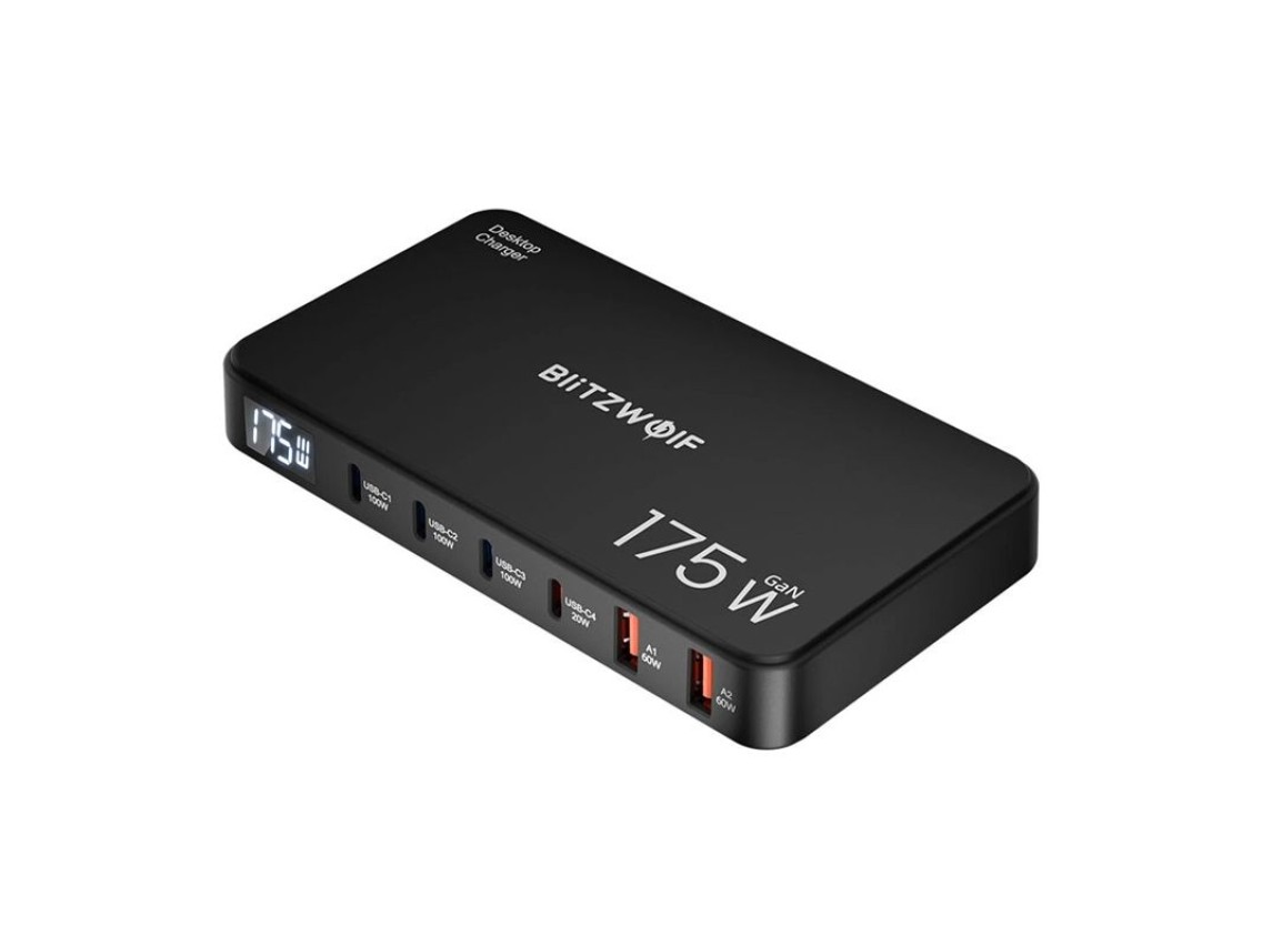 Blitzwolf BW-S30 6-in-1 Charging Station 4xUSB-C + 2xUSB 175W