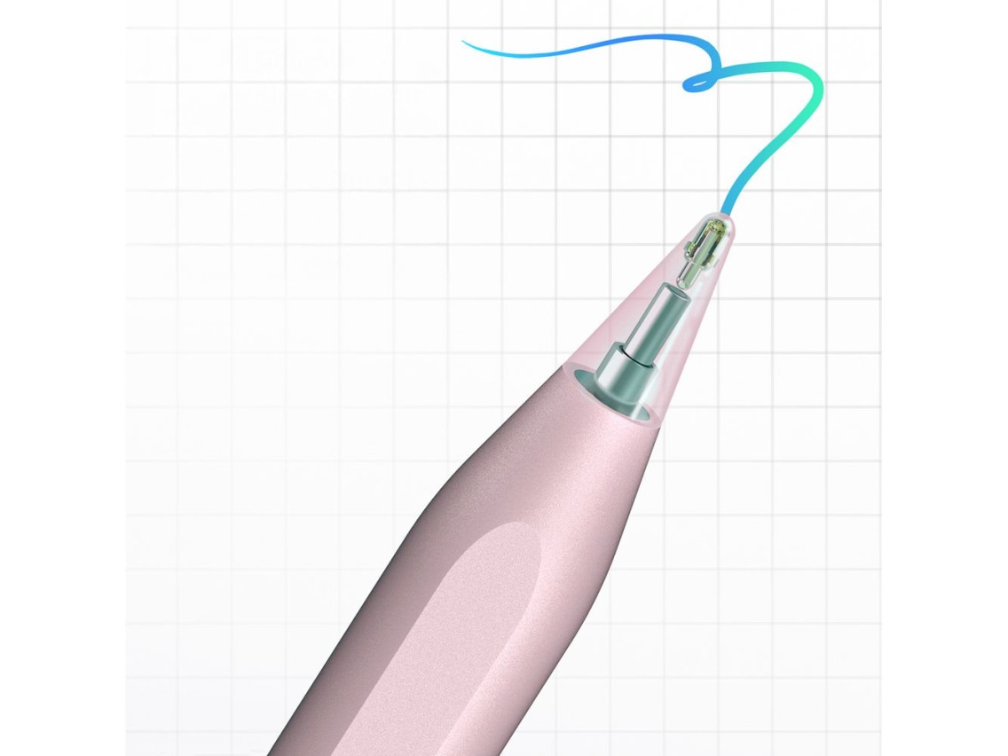Lápiz óptico activo Metapen A8 para iPad USB-C - Rosa