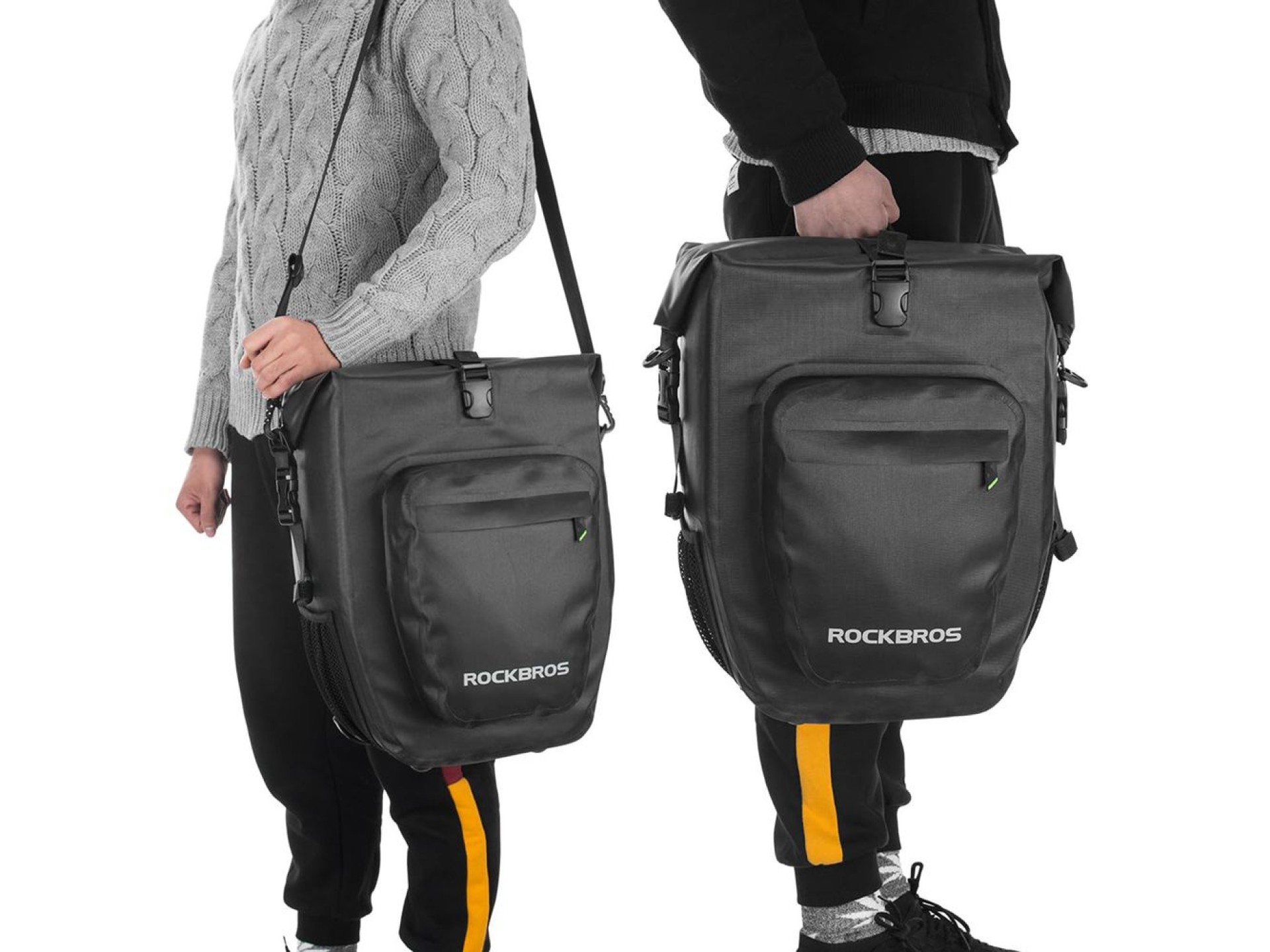 Bolsa de bagageiro impermeável Rockbros AS-001 27L - Preta