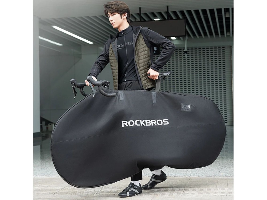 Rockbros D002 Elastic Carrying Case for 26" Road and Mountain Bikes - Black