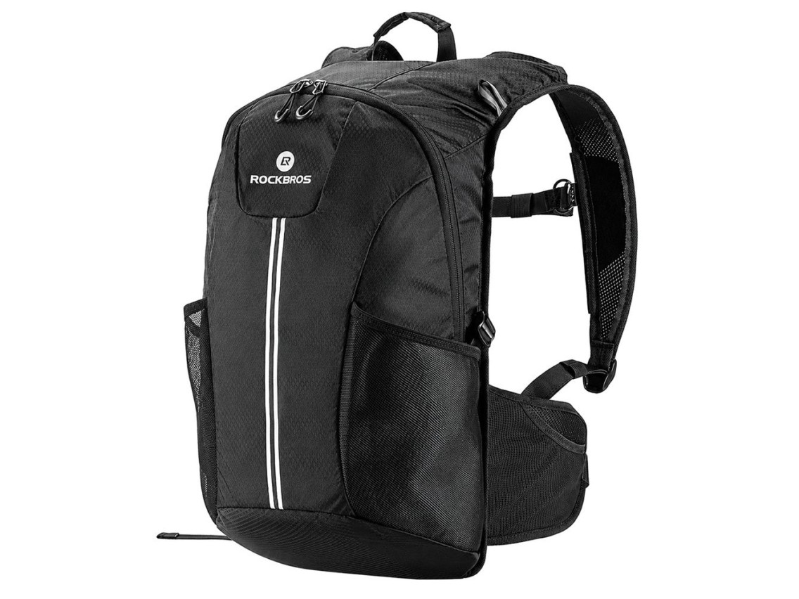 Mochila urbana Rockbros H9 de 20 l, ligera e impermeable - negra