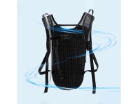 Mochila de hidratação Rockbros H32 com reservatório de água de 2 litros para ciclismo e corrida - Pr Mochila de hidratação Rockbros H32 com reservatório de água de 2 litros para ciclismo e corrida - Pr