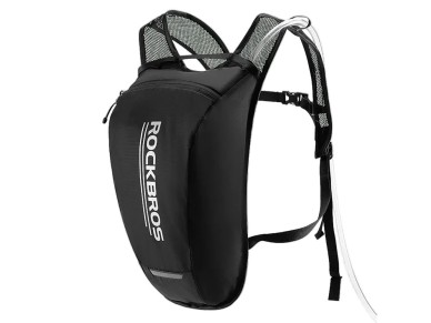 Mochila de hidratação Rockbros H32 com reservatório de água de 2 litros para ciclismo e corrida - Pr Mochila de hidratação Rockbros H32 com reservatório de água de 2 litros para ciclismo e corrida - Pr