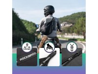 Mochila Rockbros H34 com suporte para capacete - Preta Mochila Rockbros H34 com suporte para capacete - Preta