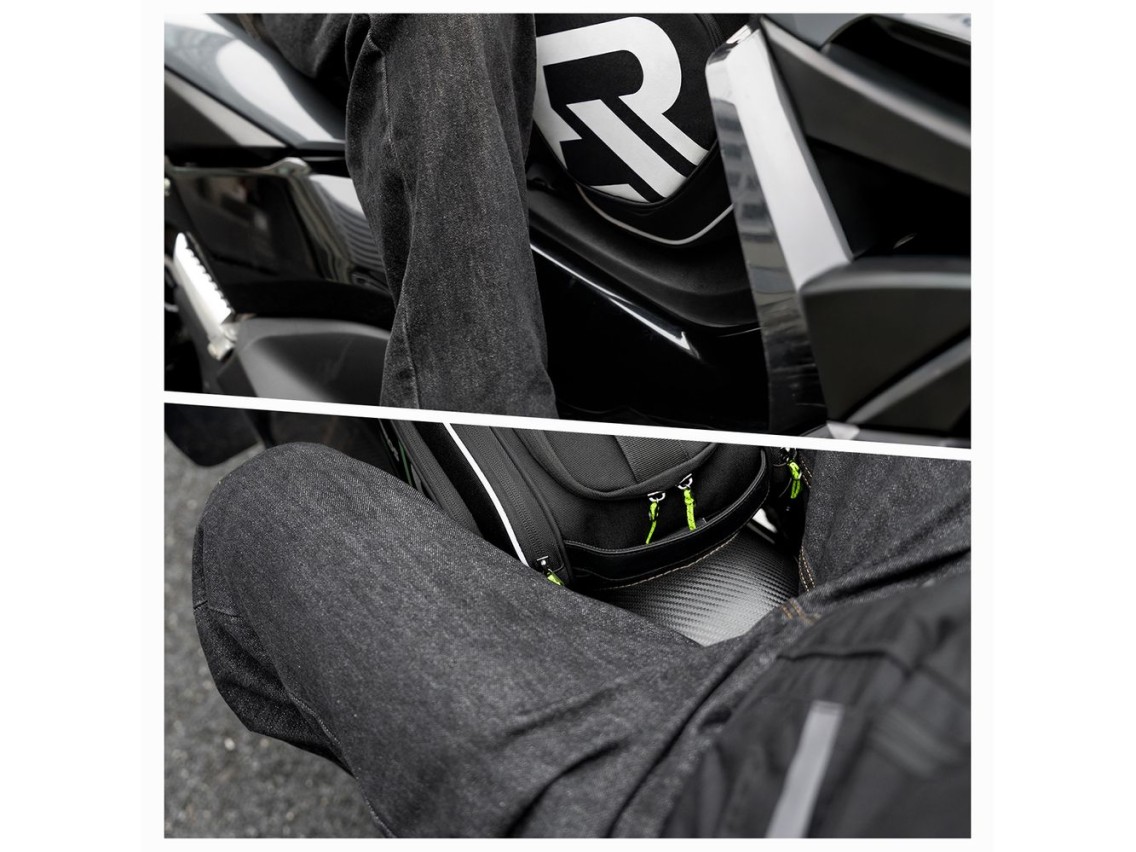 Bolsa de tanque Rockbros A40-1 para motocicletas de 12 litros - Preta