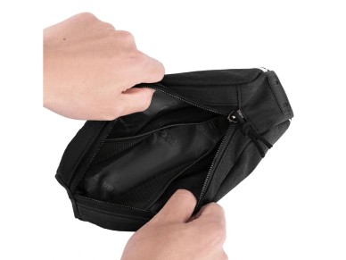 Rockbros G009 Flash Journey Top Tube Bike Bag 0.8L - Black Rockbros G009 Flash Journey Top Tube Bike Bag 0.8L - Black