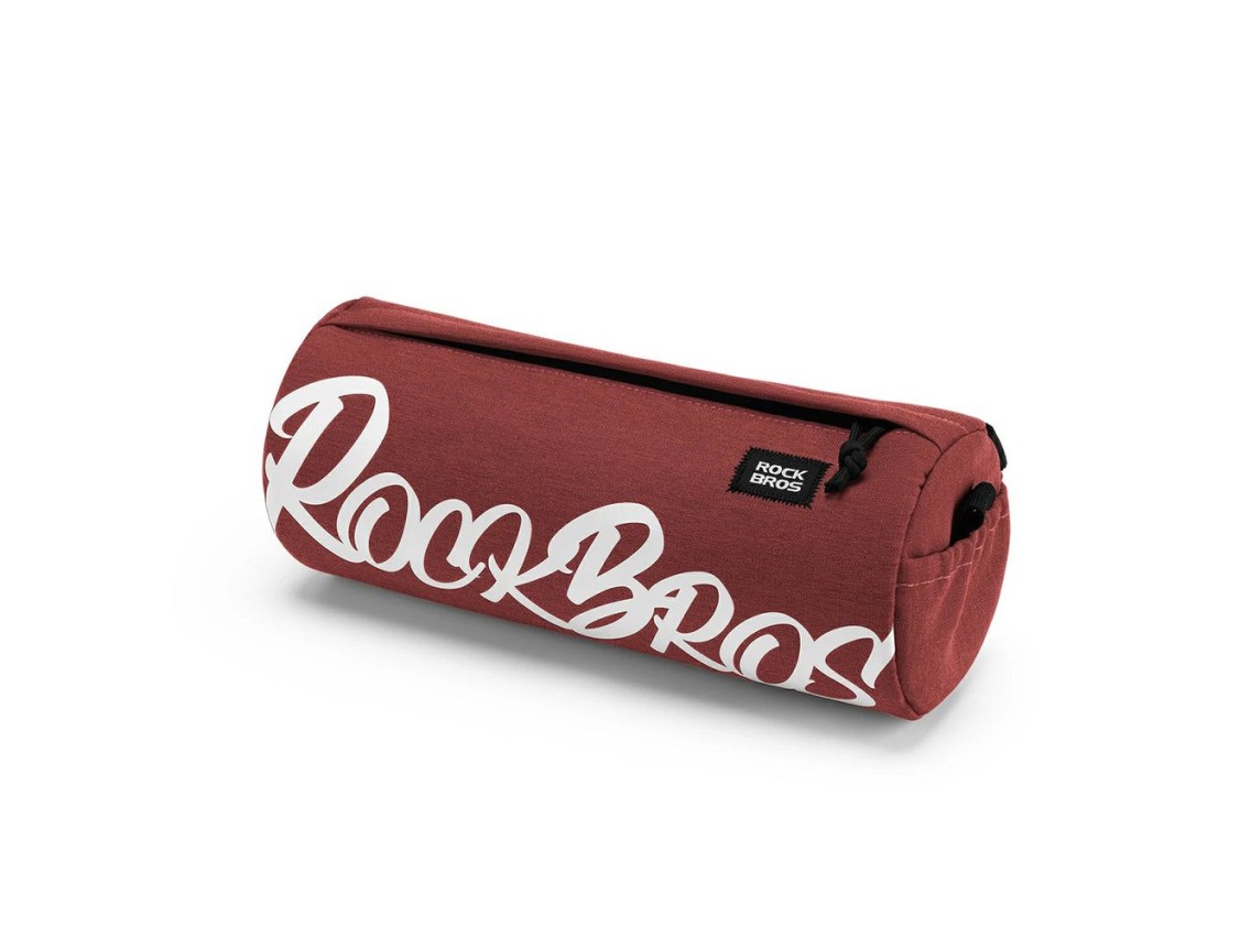 Bolsa de guidão para bicicleta Rockbros G005 Flash Journey 2L - Vermelha