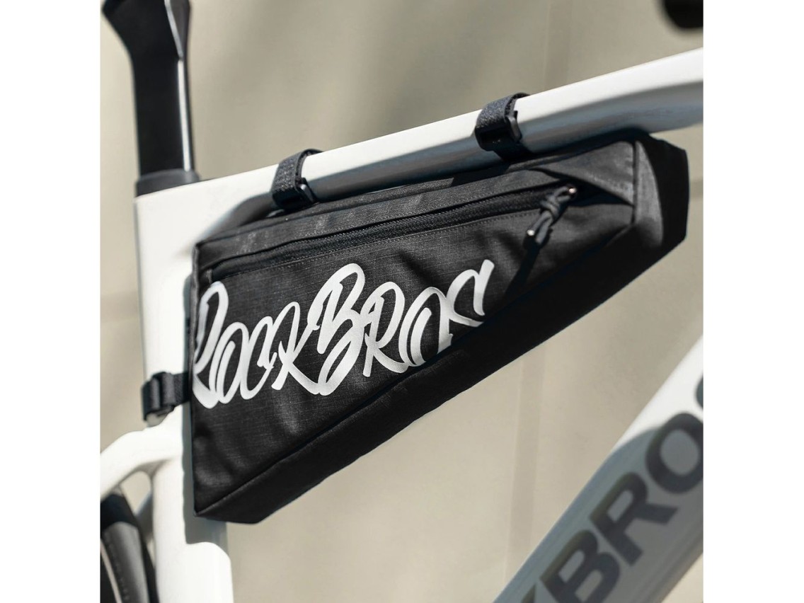 Bolsa de quadro triangular Rockbros G008 Flash Journey tamanho XL 1,9 L - Preta