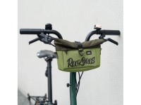 Bolsa plegable para manillar de bicicleta Rockbros W020-1 - Verde