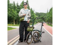 Rockbros W020 Dual-Purpose Front Bag, Bike/Shoulder - Green Rockbros W020 Dual-Purpose Front Bag, Bike/Shoulder - Green